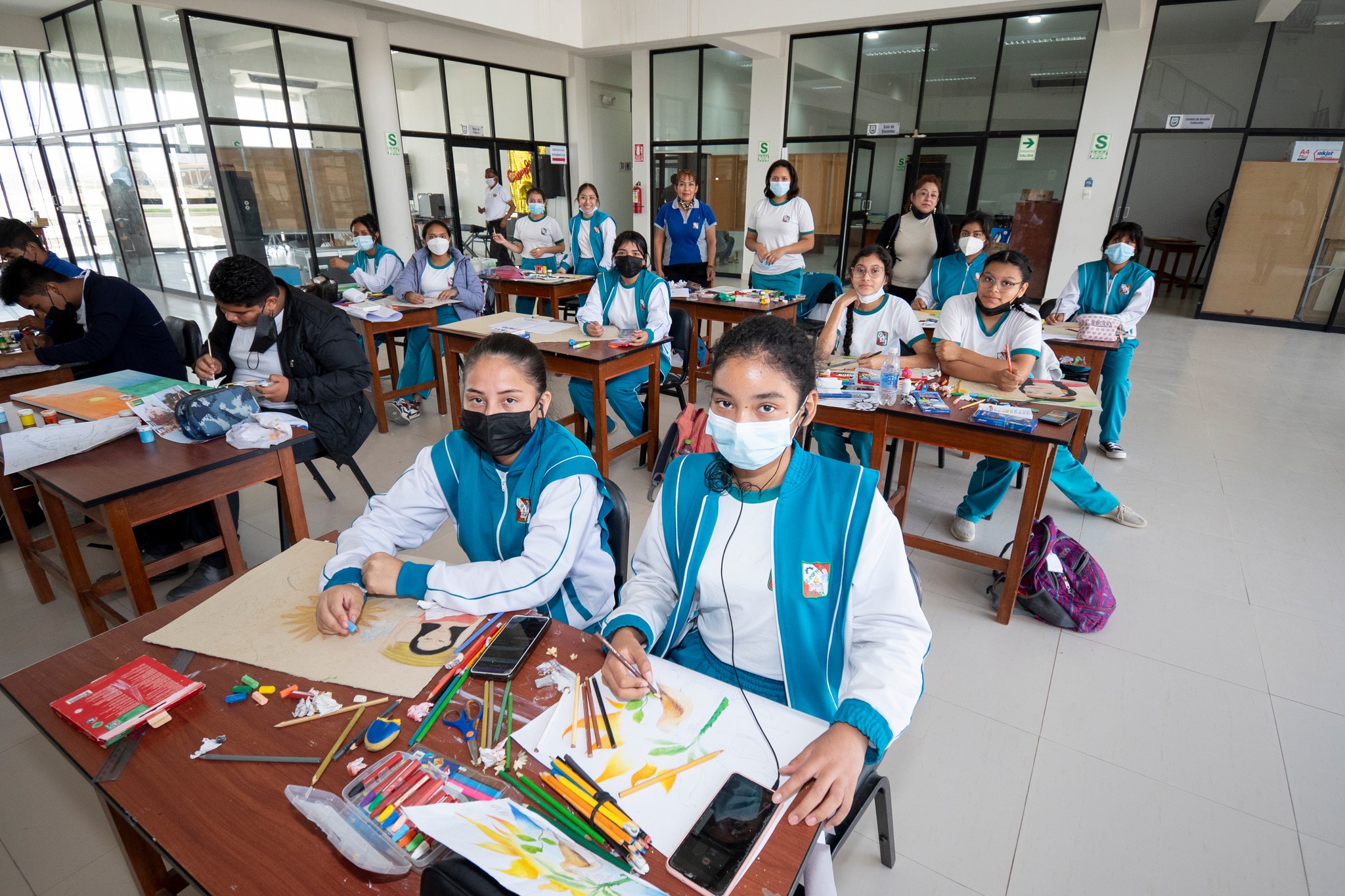 UNF realiza II Concurso Escolar Provincial de Pintura en vivo 3