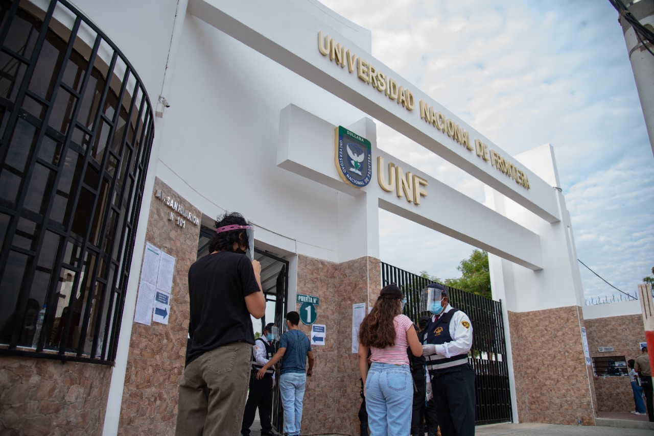 UNIVERSIDAD NACIONAL DE FRONTERA REALIZA PRIMER EXAMEN CEPRE 2022 I 1