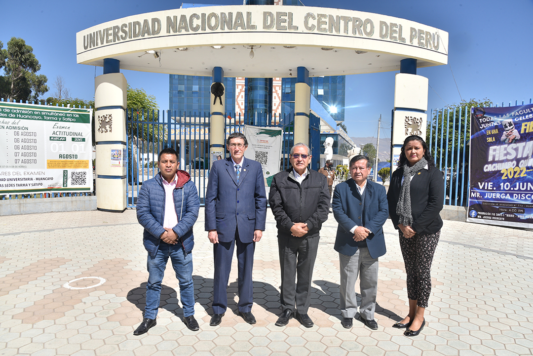 UNF proyecta realizar acciones de cooperación con la Universidad Nacional del Centro del Perú