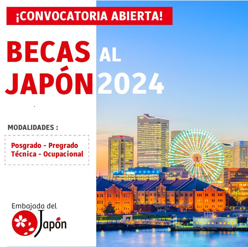 Becas al Japón 2024