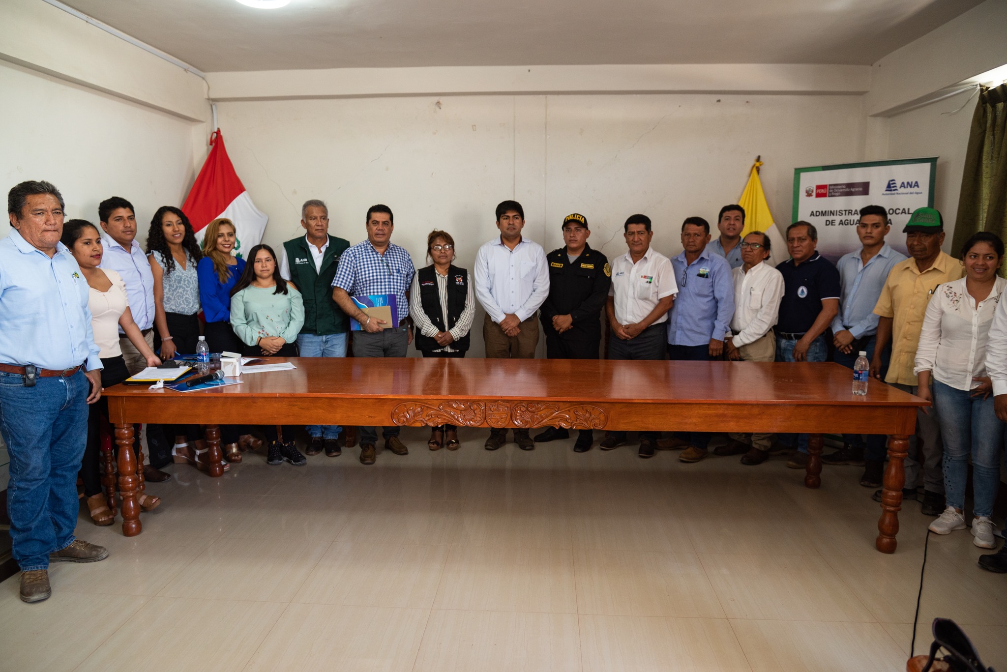 UNF integra Comité de Conservación de la Estación Hidrológica Automática Chalaco en la cuenca del Chira