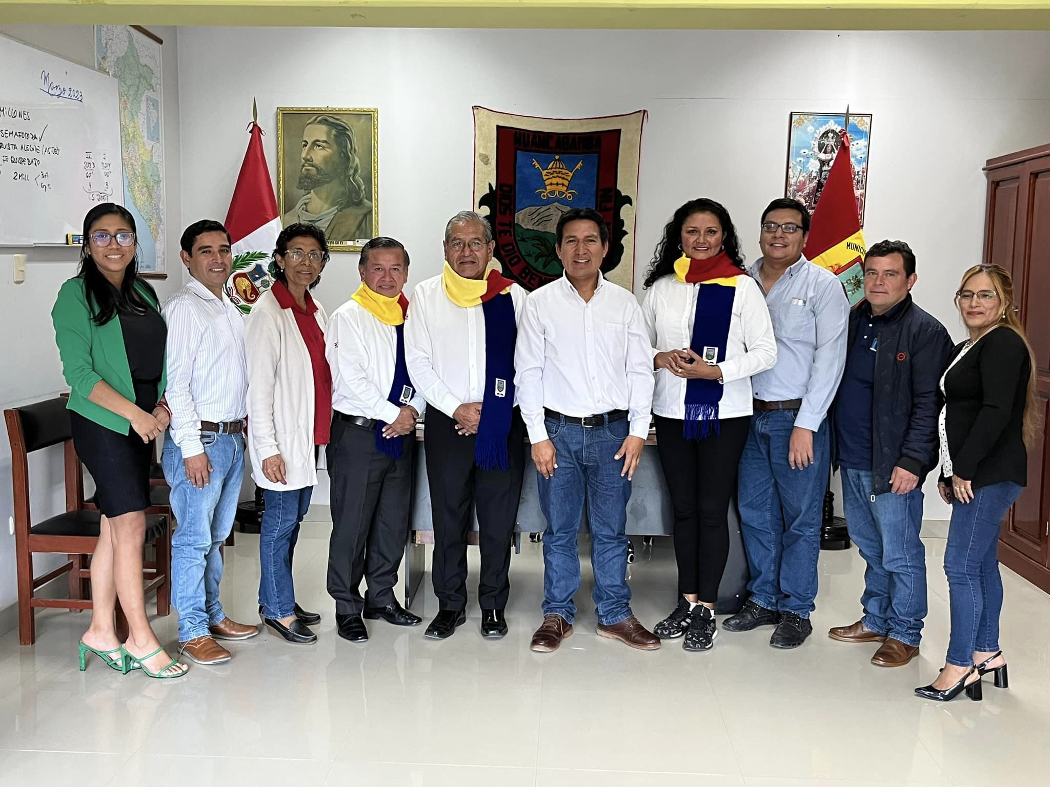 UNF y Municipalidad de Huancabamba plantean acciones de cooperación interinstitucional
